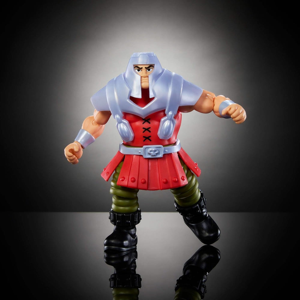 Figurine d'action Masters of the Universe Origins Ram Man de la collection Cartoon, env. Figurine MOTU Ram de 14 cm de haut TV des années 1980 Conception détaillée et accessoires JBM77 Figurines Naty Shop