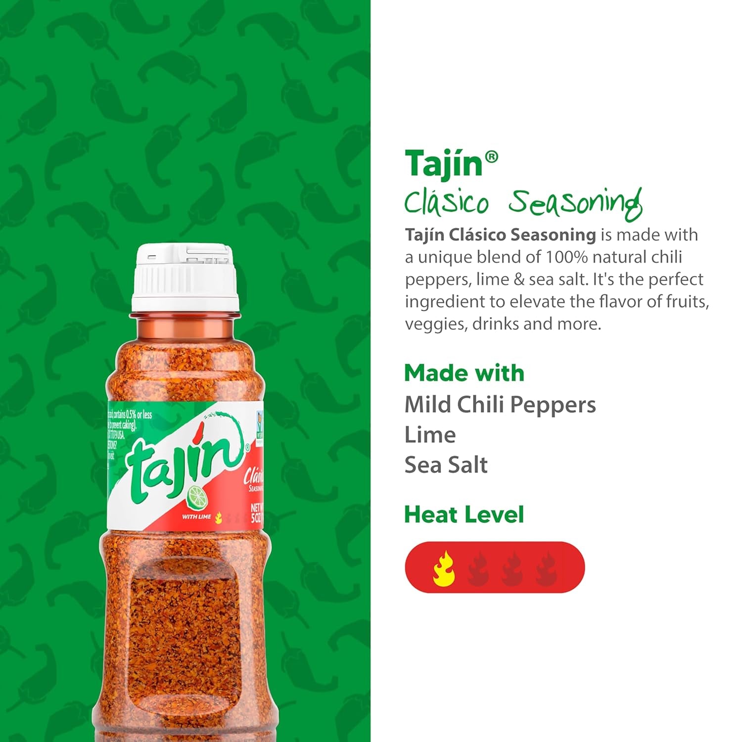 Tajin Assaisonnement pour fruits et collations, 141,7 g par Tajin [Aliments]