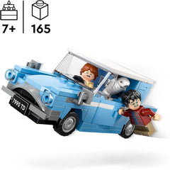 LEGO Harry Potter Flying Ford England jouet de construction voiture pour enfants cadeau pour garçons, filles et tous les fans à partir de 7 ans ensemble avec 2 mini figurines dont Ron Weasley jeu de rôle 76424 ensembles de construction Besuche den LEGO-Store