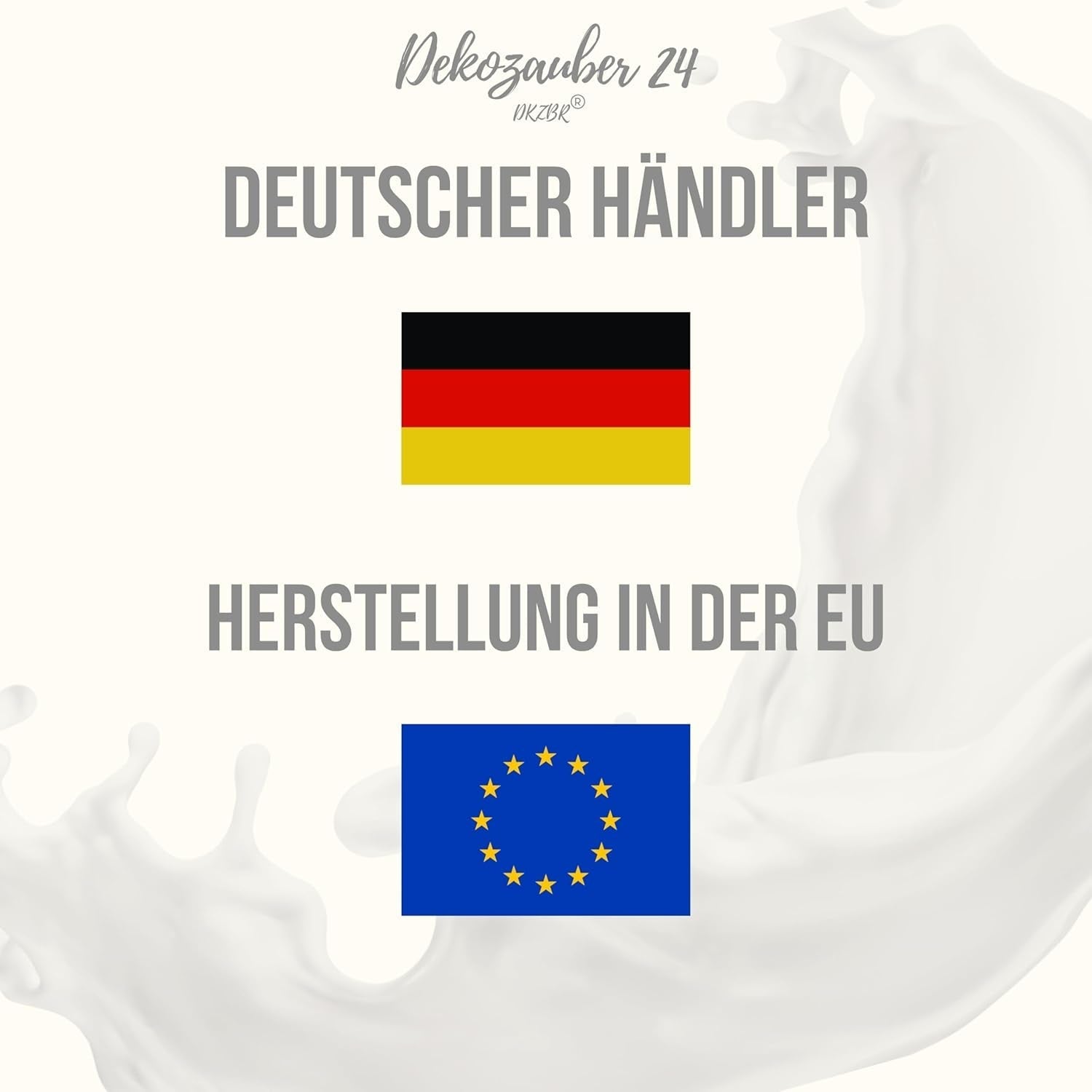 Gouttes de couverture Dekozauber24, blanches, 500g, au goût chocolat blanc et vanille, chips Deco Melts, passent au micro-ondes, pour cake pops, gâteaux, tartelettes, dripping ou glaçage Naty Shop Pâte à sucre