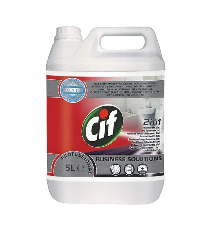 Détergent salle de bain Cif Professional 2en1 5L Detergenti Naty Shop