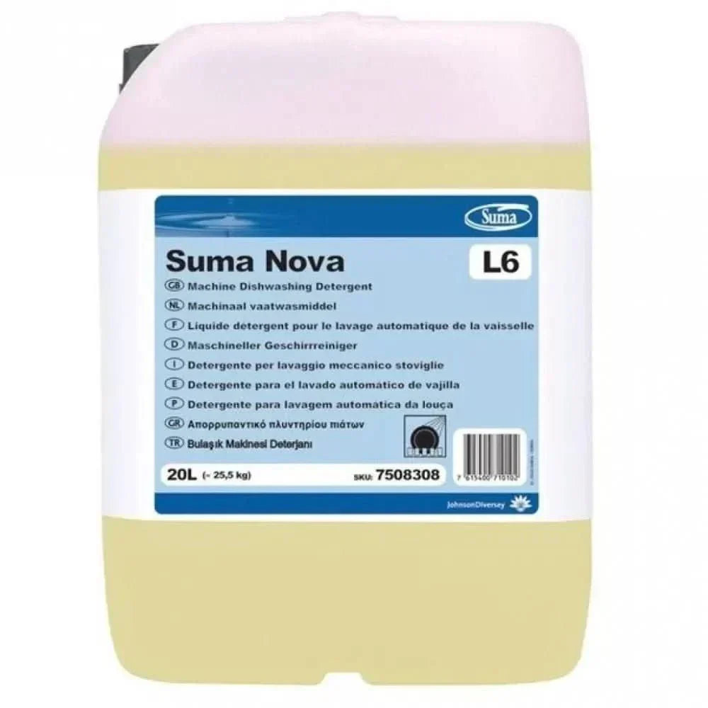 Détergent pour lave-vaisselle SUMA NOVA L6, Diversey, 20L Detergenti Nati Shop