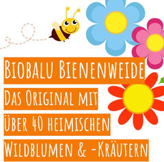 Bienenweide Samentütchen - Blumenwiesensamen Mehrjährig - Blumensamen Als Hochzeitsgeschenk, Gastgeschenk, Werbegeschenk, Werbeartikel Personalisiert (100 X 4G)