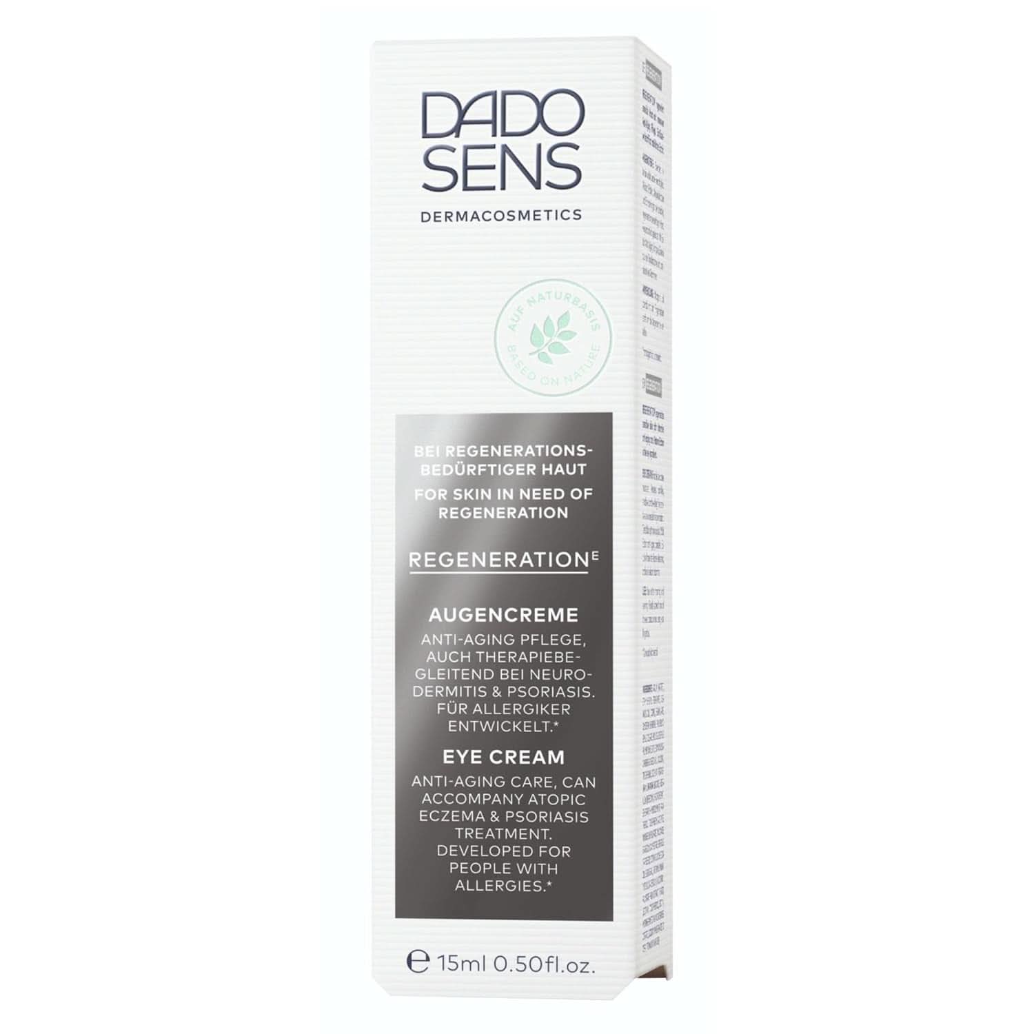 DADO, crema hidratanta pentru piele matura, 15 ml Cosmetice si Infrumusetare Naty Shop