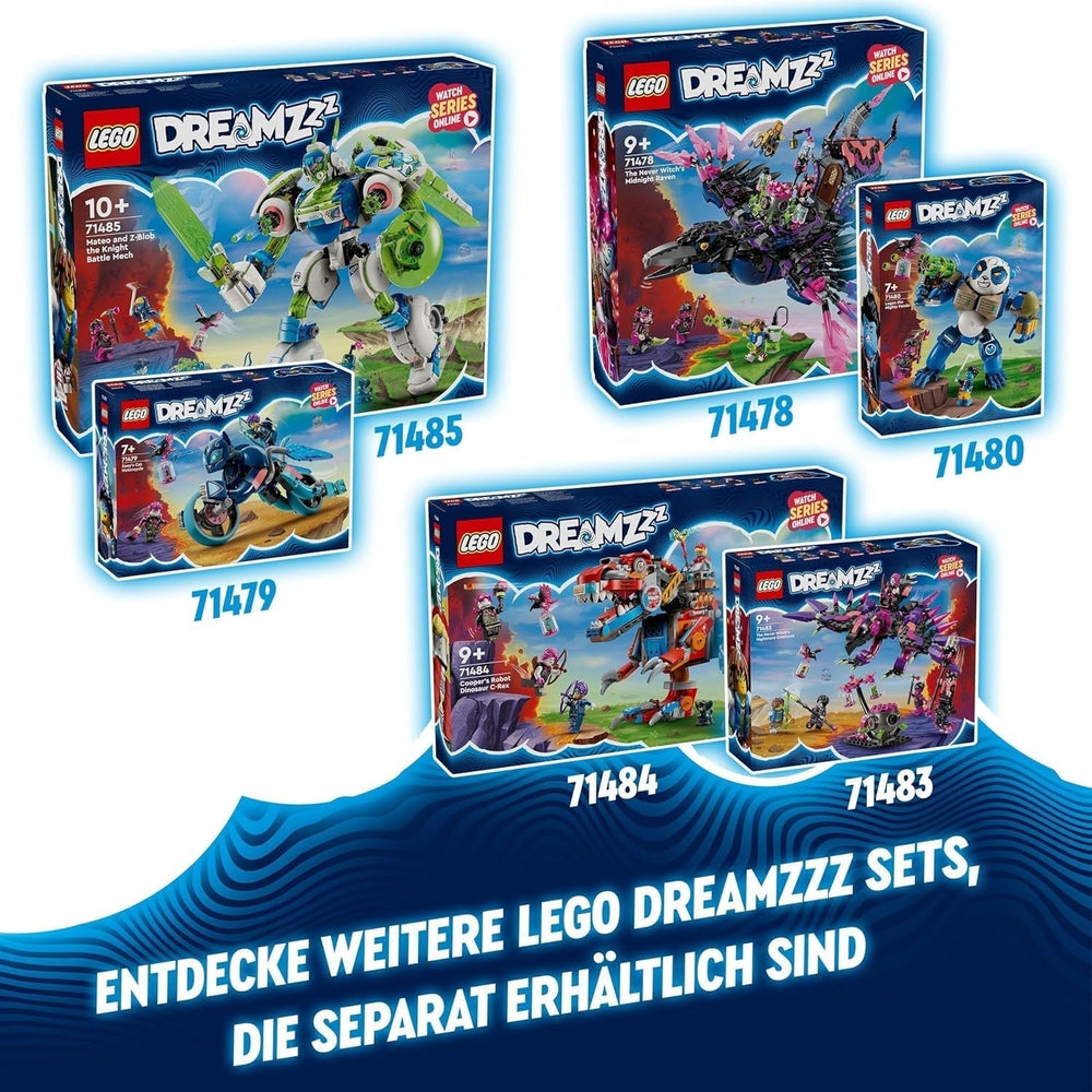 LEGO Dreamzzz 3-en-1 Izzies Dream Animals, œuf magique avec figurines d'Izzy et Dizzy et figurines d'animaux, ensemble de jeu fantastique, cadeau pour filles et garçons de 8 ans 71481 Ensembles de construction Besuche den LEGO-Store