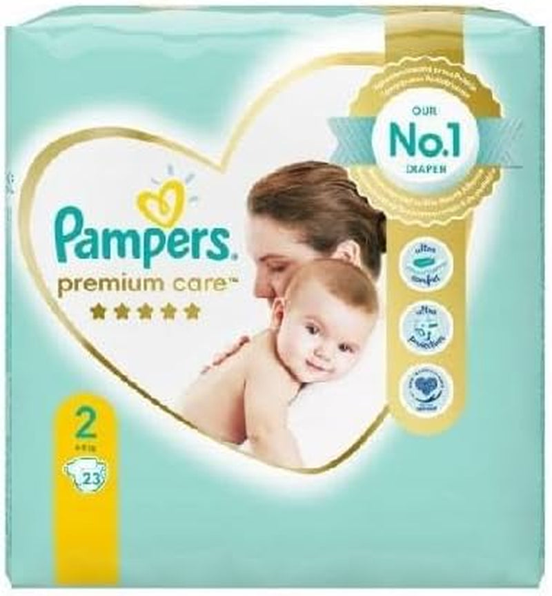 Couches Pampers Premium Care, taille 5, 11-18 kg, 1 paquet (1 x 44 pièces)