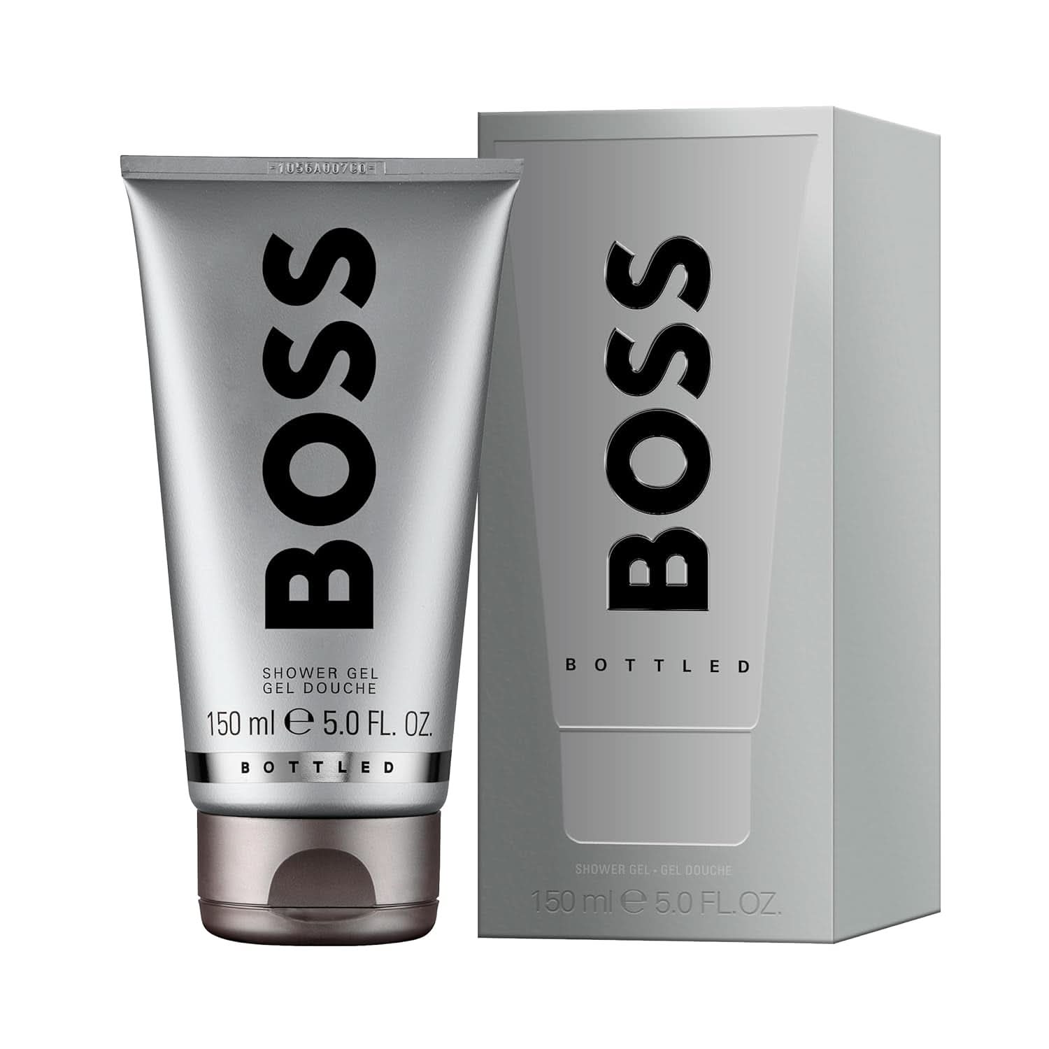 BOSS, gel douche, parfum oriental boisé pour homme aux notes de cannelle et de musc, 150 ml Douche et bain Naty Shop
