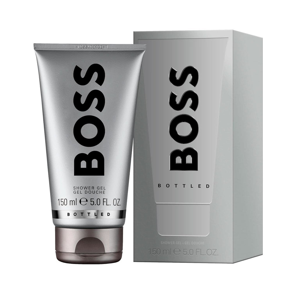 BOSS, gel douche, parfum oriental boisé pour homme aux notes de cannelle et de musc, 150 ml Douche et bain Naty Shop