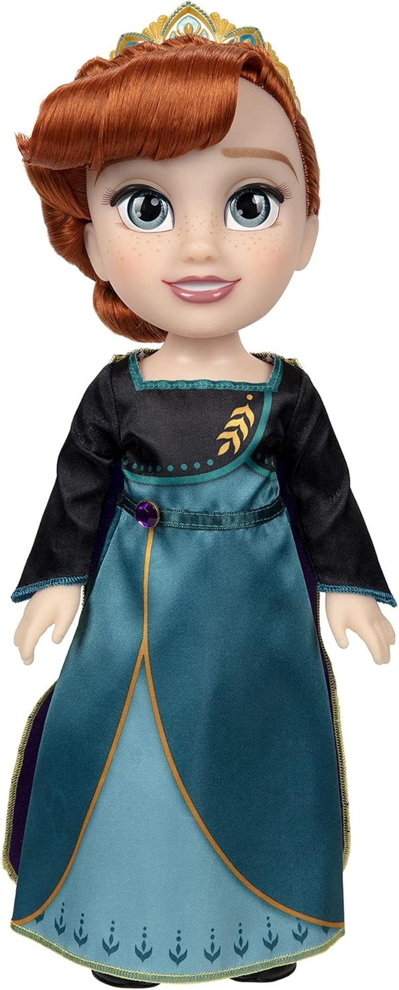 Poupée Anna Disney La Reine des Neiges 2 - une poupée articulée de 35 cm de haut dans une robe tendance emblématique avec l'écusson Arendelle et un diadème pour plus de plaisir, pour les filles âgées de 3 ans et plus