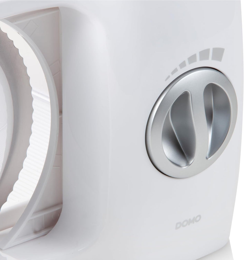 Multi Slicer DOMO 120W MS171, plastique, blanc Broyeurs et trancheuses Naty Shop