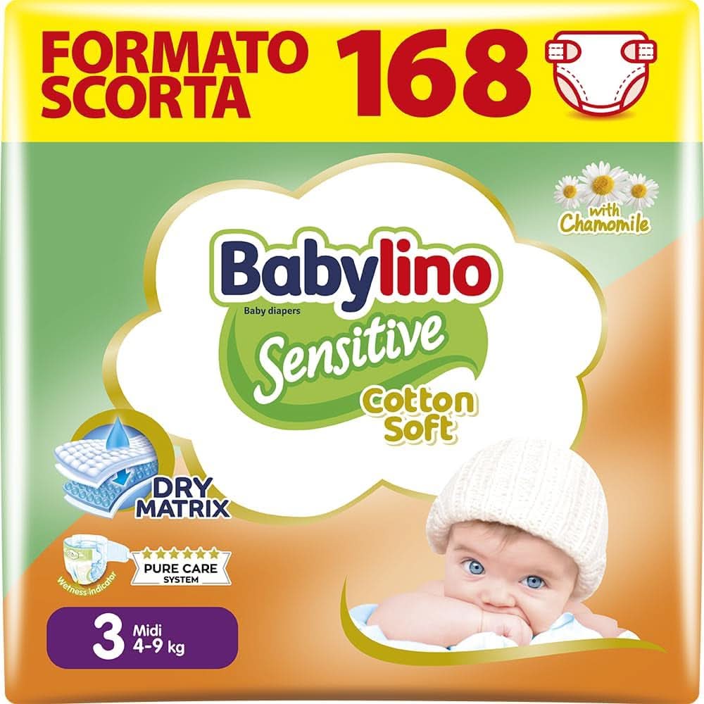 Babylino Sensitive, couches délicates pour enfants, différentes tailles