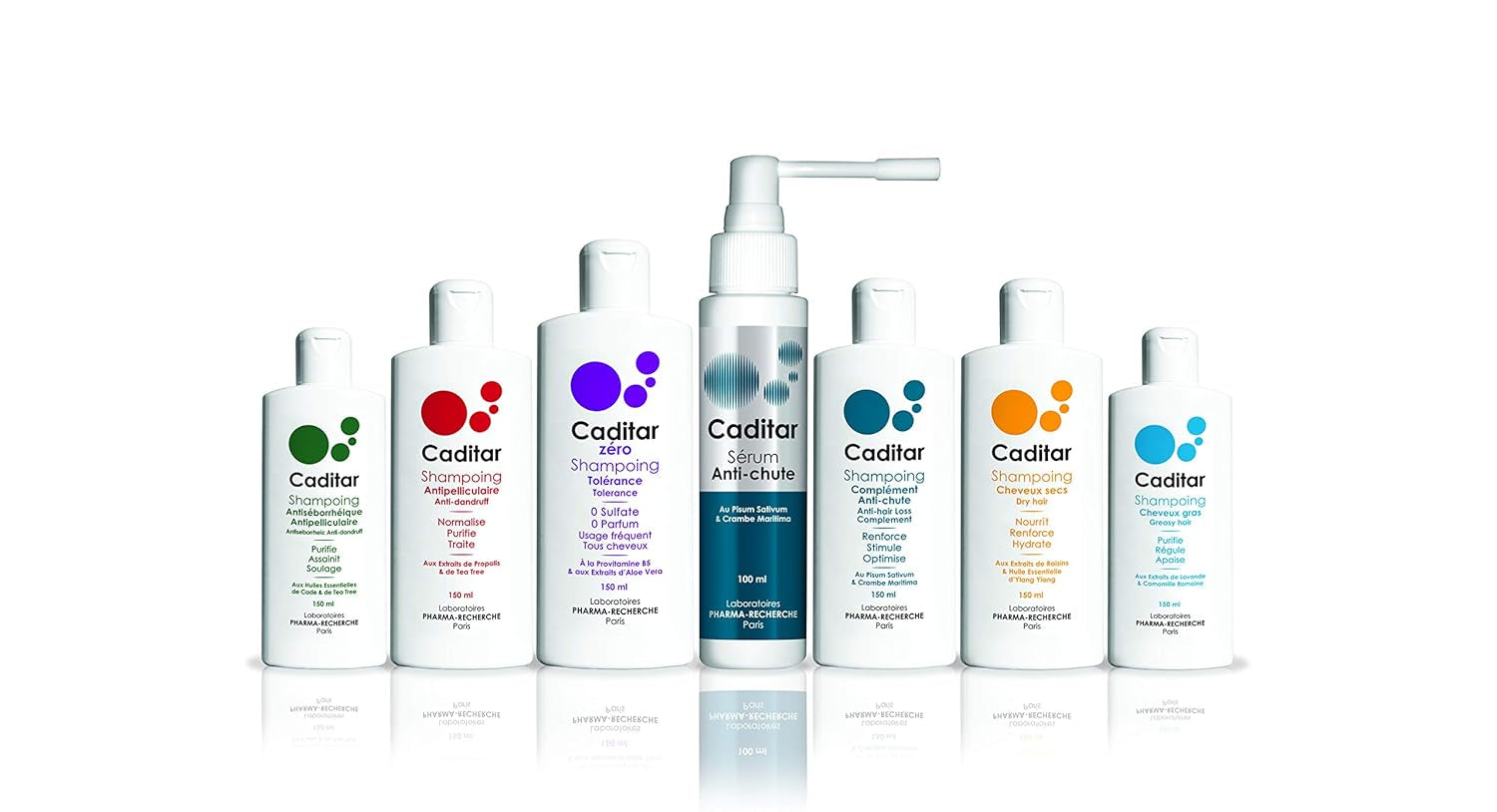 Sérum Caditar contre la chute des cheveux, 100 ml Soins capillaires Naty Shop