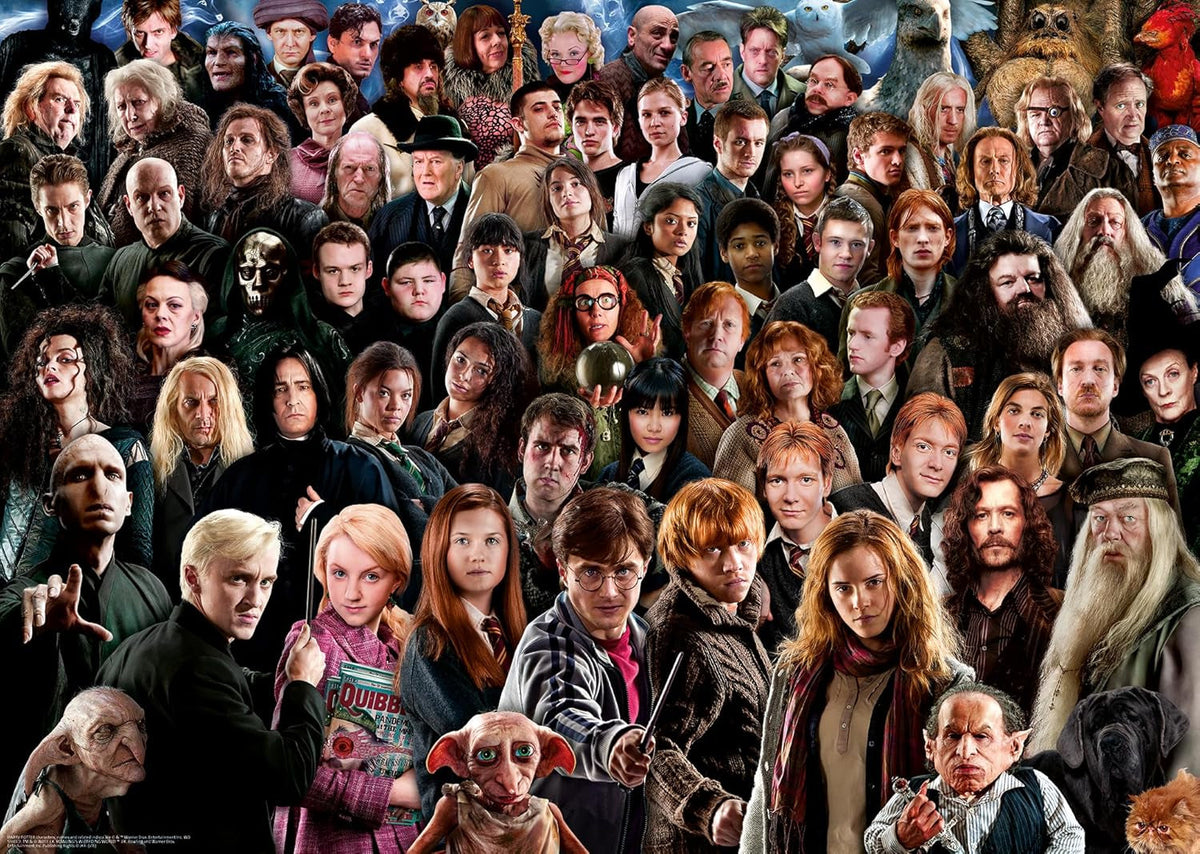 Ravensburger Harry Potter 1000 Piece Puzzle 12000457 - Plus de 70 personnages du monde sorcier de Poudlard dans un puzzle pour adultes et enfants à partir de 14 ans Puzzle Naty Shop Thème Harry Potter