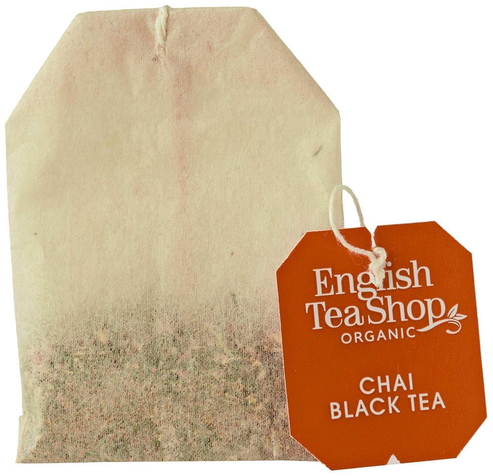 ETS - Thé Noir Chai, Naturland BIO, 20 Sachets de Thé (Pack de 2)
