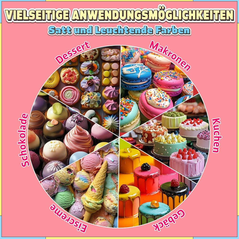 Colorant alimentaire - Gikikoko 200 ml colorant alimentaire liquide, très concentré, colorant alimentaire pour pâtisserie, macarons, gâteaux, gelée, fondant, biscuits, slime DIY (violet)