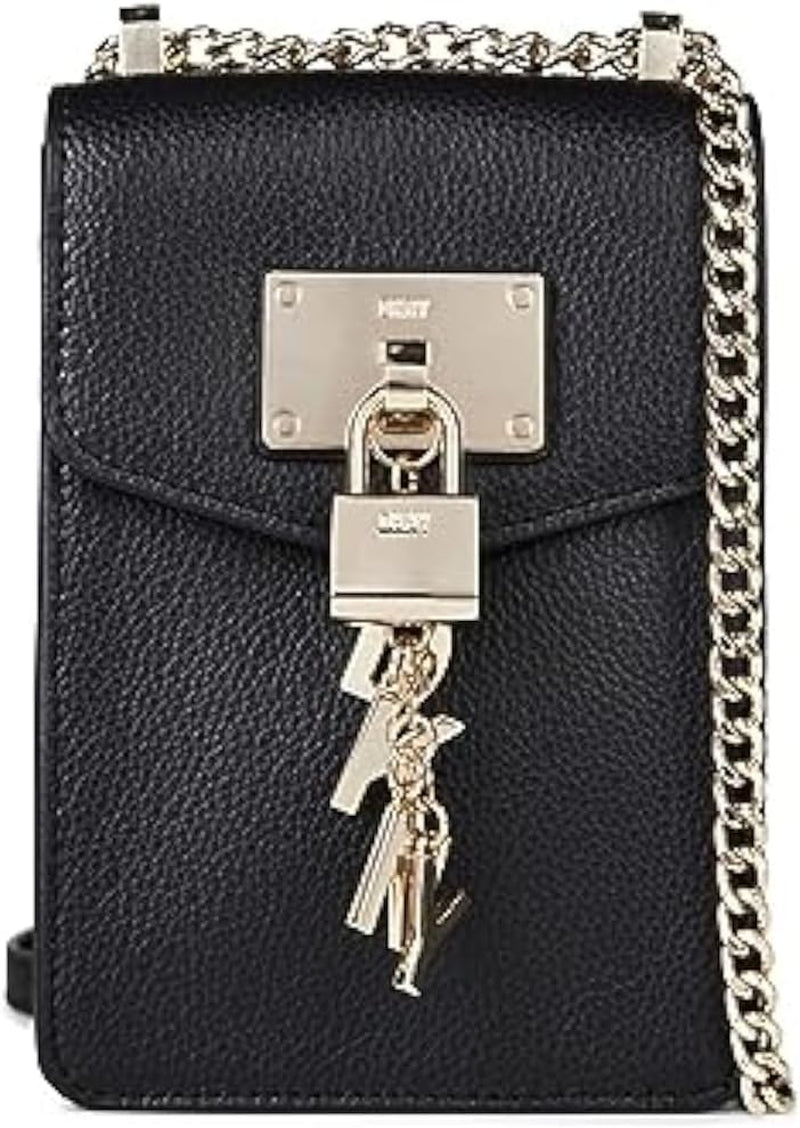 DKNY Elissa N/S crossbody geanta de umăr Genti Femei Naty Shop Negru / aur