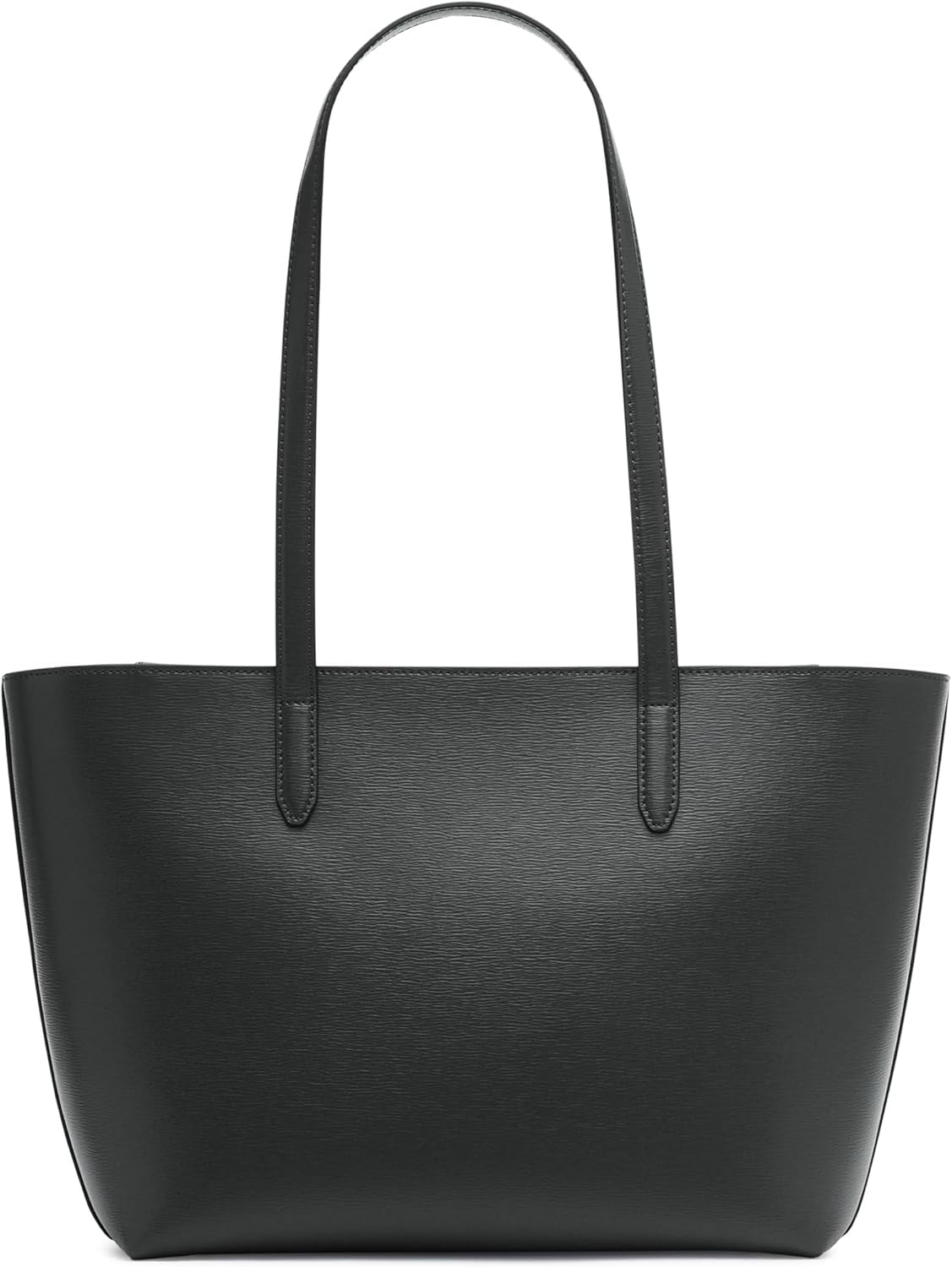 DKNY Bryant Medium Sac fourre-tout en cuir pour femme, Noir/Or Sacs pour femme Naty Shop
