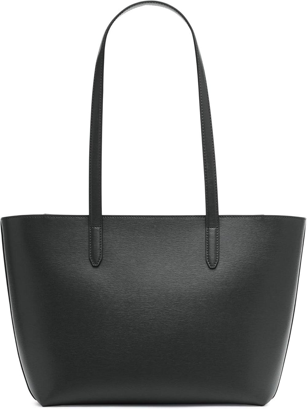 DKNY Bryant Medium Sac fourre-tout en cuir pour femme, Noir/Or Sacs pour femme Naty Shop