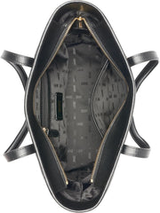 DKNY Sac fourre-tout R31AFR73-XLB-1 pour femme, logo noir / noir Sacs pour femme Naty Shop