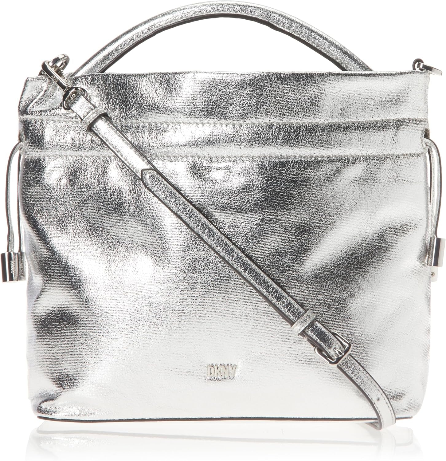 DKNY Feven Sac à main bandoulière Sacs pour femmes Naty Shop Argent