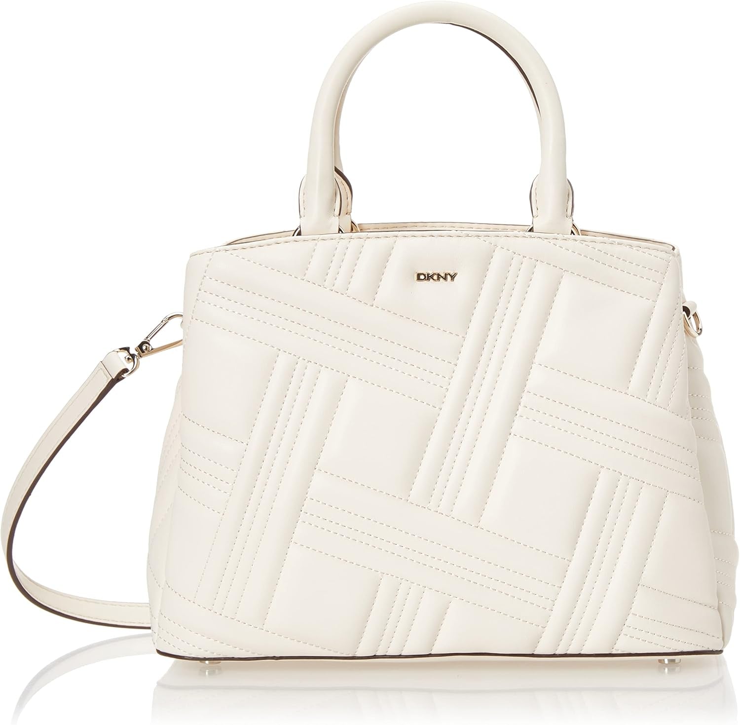 DKNY Medium Satchel Sacs Femme Naty Shop Ivoire Taille unique