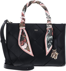 DKNY Sac de tous les jours pour femmes Sacs pour femmes Naty Shop Noir / Or