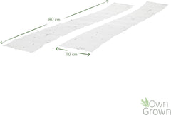 Mélange de fleurs de balcon coloré – 2 tapis de graines de fleurs de balcon de qualité supérieure, faciles à cultiver, fleurs d'été et graines de fleurs sauvages à partir de graines annuelles OwnGrown respectueuses des insectes.