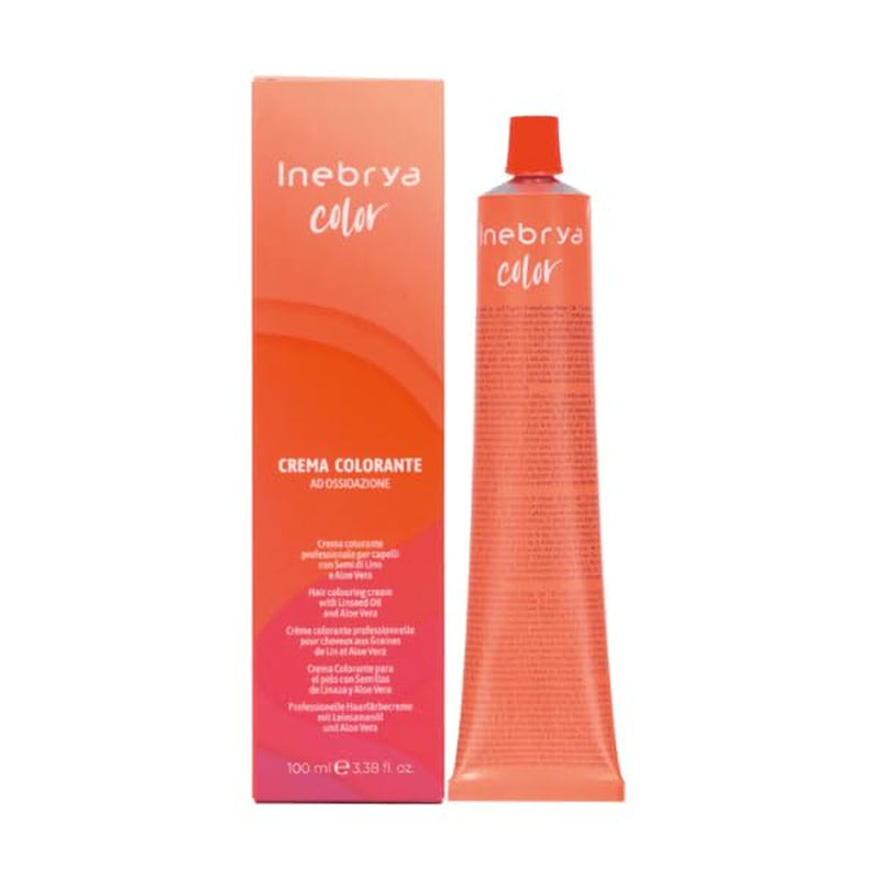 Crème de coloration permanente aux graines de lin et à l'aloe vera 100 ml (- 7,0 Blond) Naty Shop teinture capillaire Châtain clair Rouge Violet 100 Ml (1 paquet)