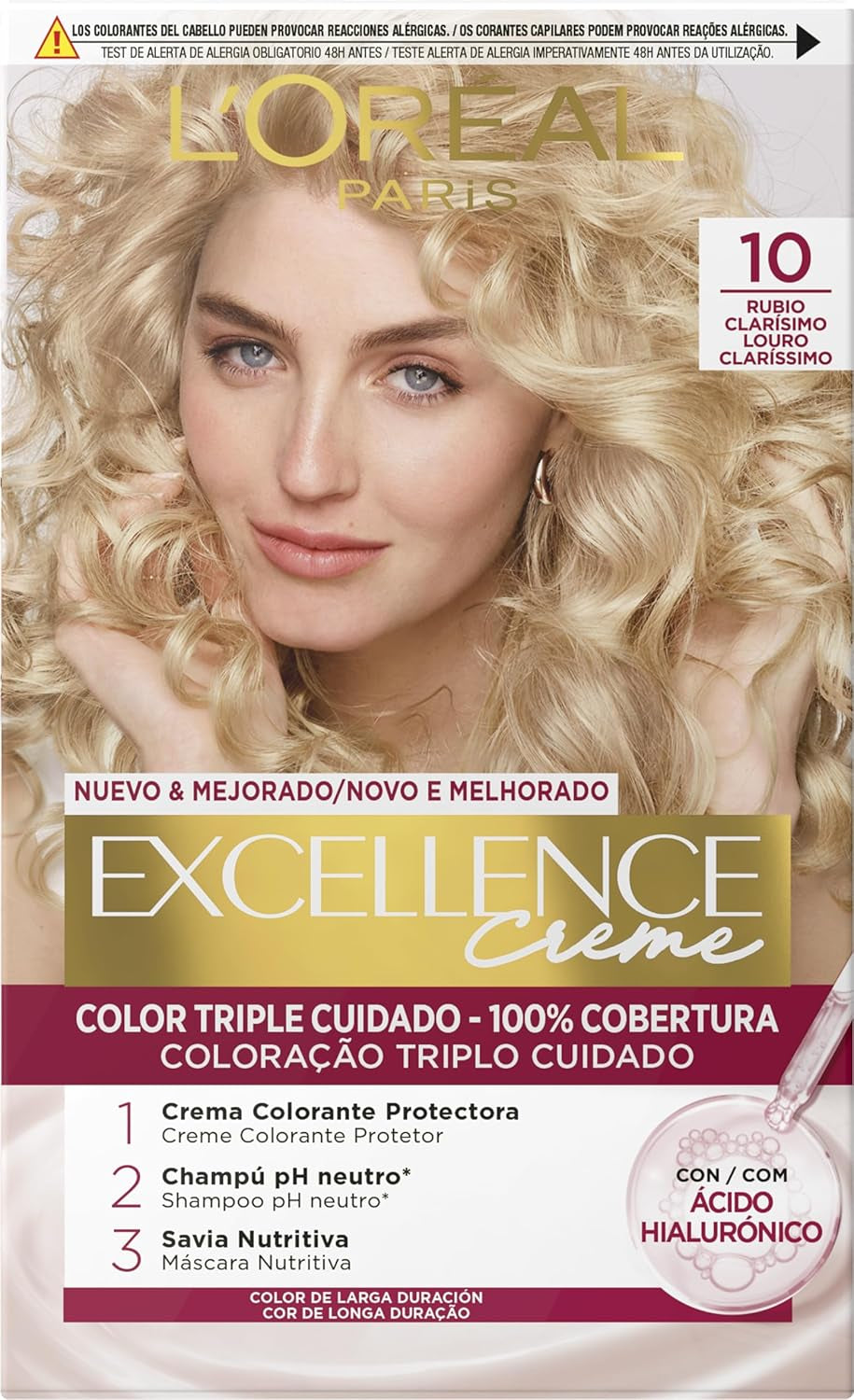 L'Oréal Excellence Creme N.1 Teinture capillaire Naty Shop 10 1 pièce (paquet de 1)