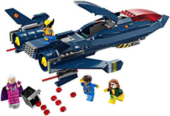 LEGO Marvel X-Jet The X-Men Modèle de construction d'avion avec figurines comprenant Wolverine et Rogue Super-héros Jouet pour enfants Cadeau pour garçons et filles de 8 ans 76281 Jeux de construction Beuche den LEGO-Store