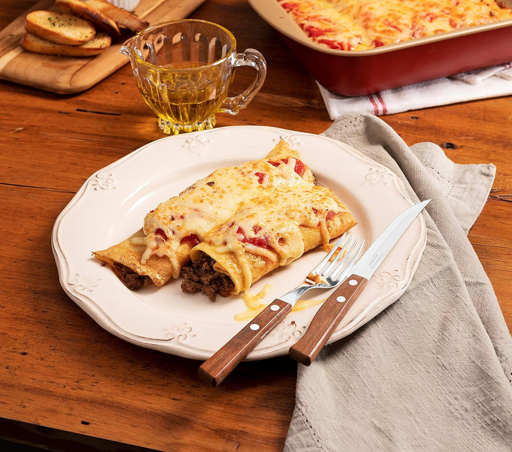 Ménagère Tramontina TRADITIONNEL Pour 6 personnes, 24 pièces Cuisine Naty Shop