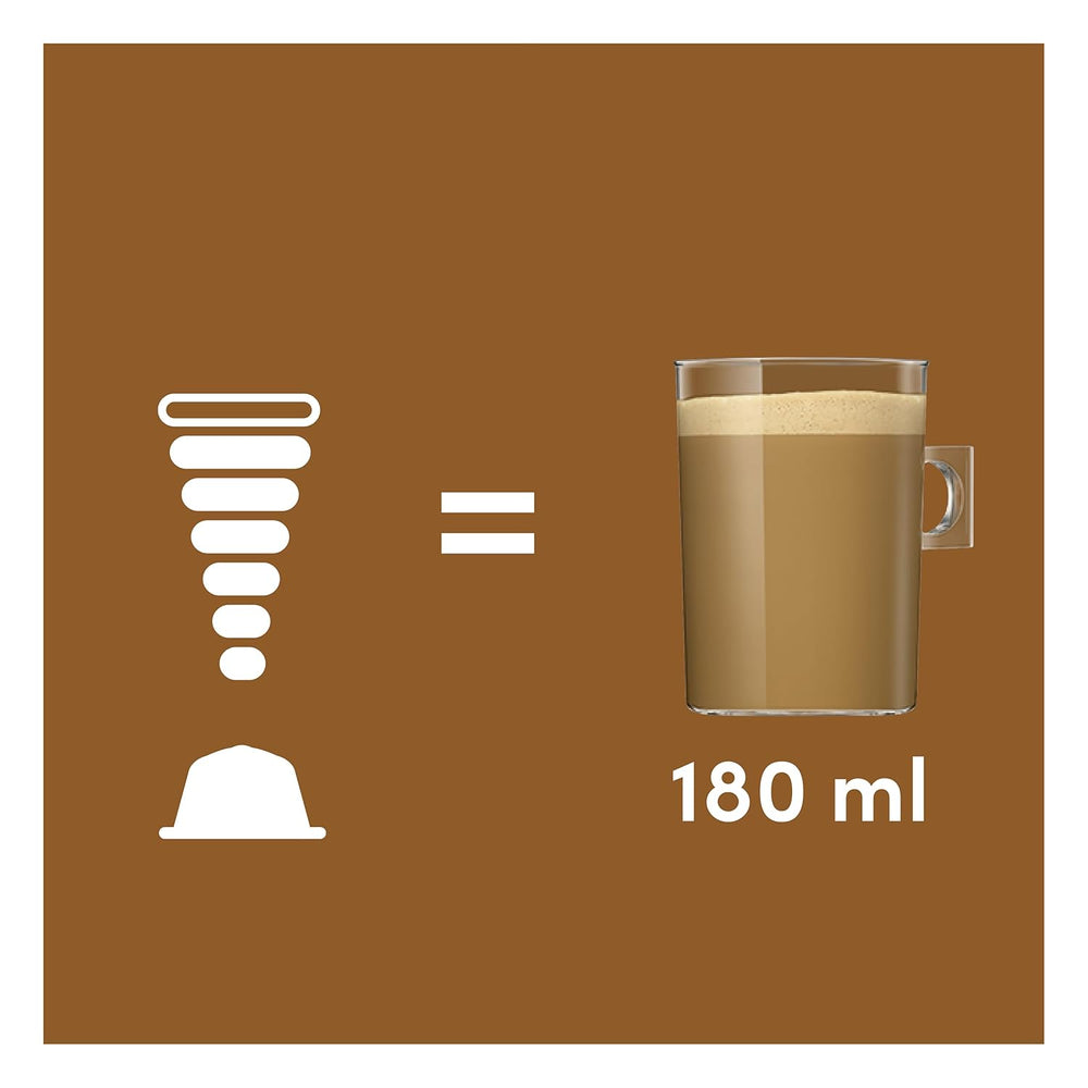 NESCAFÉ DOLCE GUSTO Café au Lait Kaffeekapseln 6er Pack (6 x 16 Kapseln)