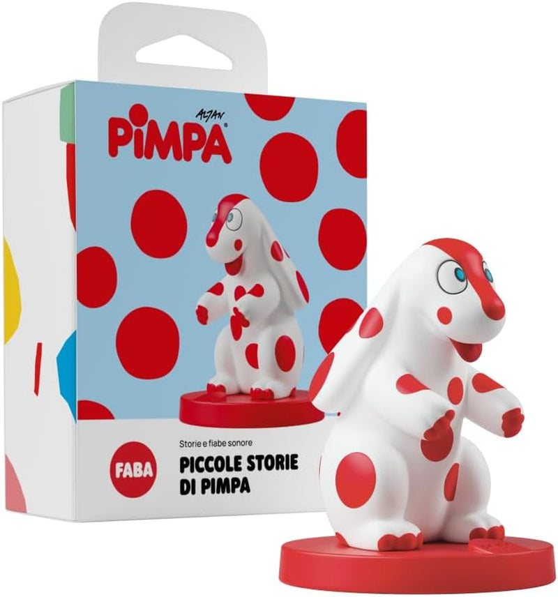 Figurine sonore - Petites histoires de Pimpa - Histoires et contes sonores pour garçons et filles 1-3 ans - Audible avec histoires et +, jeu éducatif version italienne Bebe Toys Naty Shop
