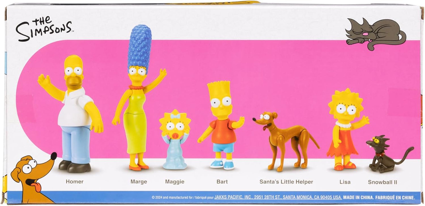 Les Simpsons 6 Cm Action Figures Multipack Figurines Naty Shop