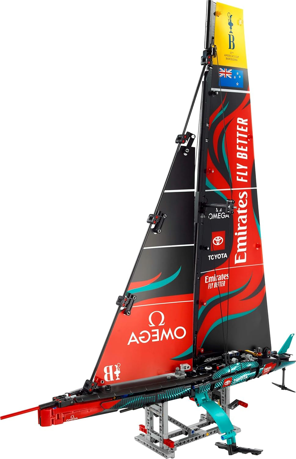 LEGO Technic Emirates Team New Zealand AC75 Rennjacht, Bauset mit Segelboot für Erwachsene, Geschenk für Männer und Frauen, kreative und entspannende Aktivität 42174