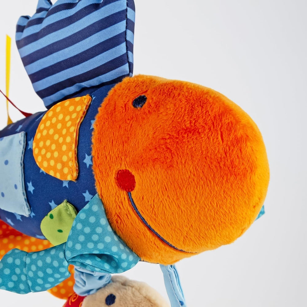 SIGIKID 40104 Poisson actif Baby Activity PlayQ Jouet pour enfants filles et garçons recommandé à partir de 3 mois multicolore Baby Toys Naty Shop