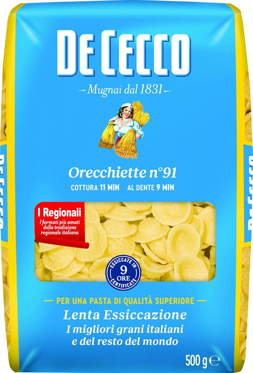 Pâtes Orecchiette, 500g