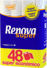 Papier toilette Renova Super, 48 rouleaux