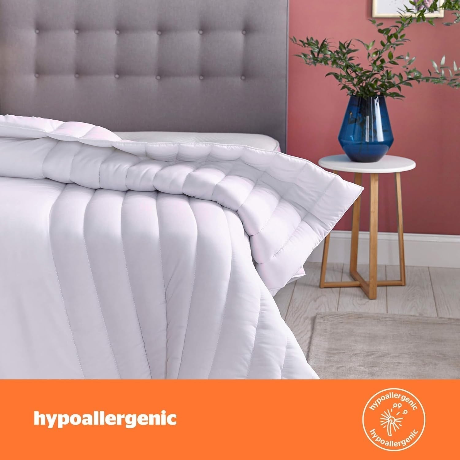 Silentnight Mine - Plapumă 13.5 Tog, pentru pat king size, 200 X 200 Cm, culoare alb Plapumi si pilote Naty Shop