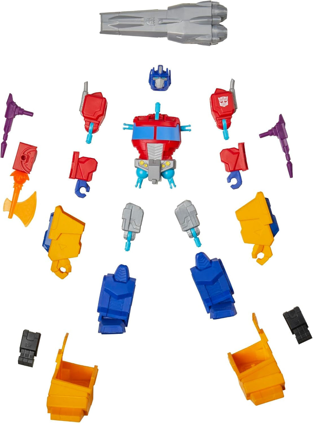 Transformers Mixmashers Optimus Prime Figurines et accessoires de luxe personnalisables Figurines Naty Shop