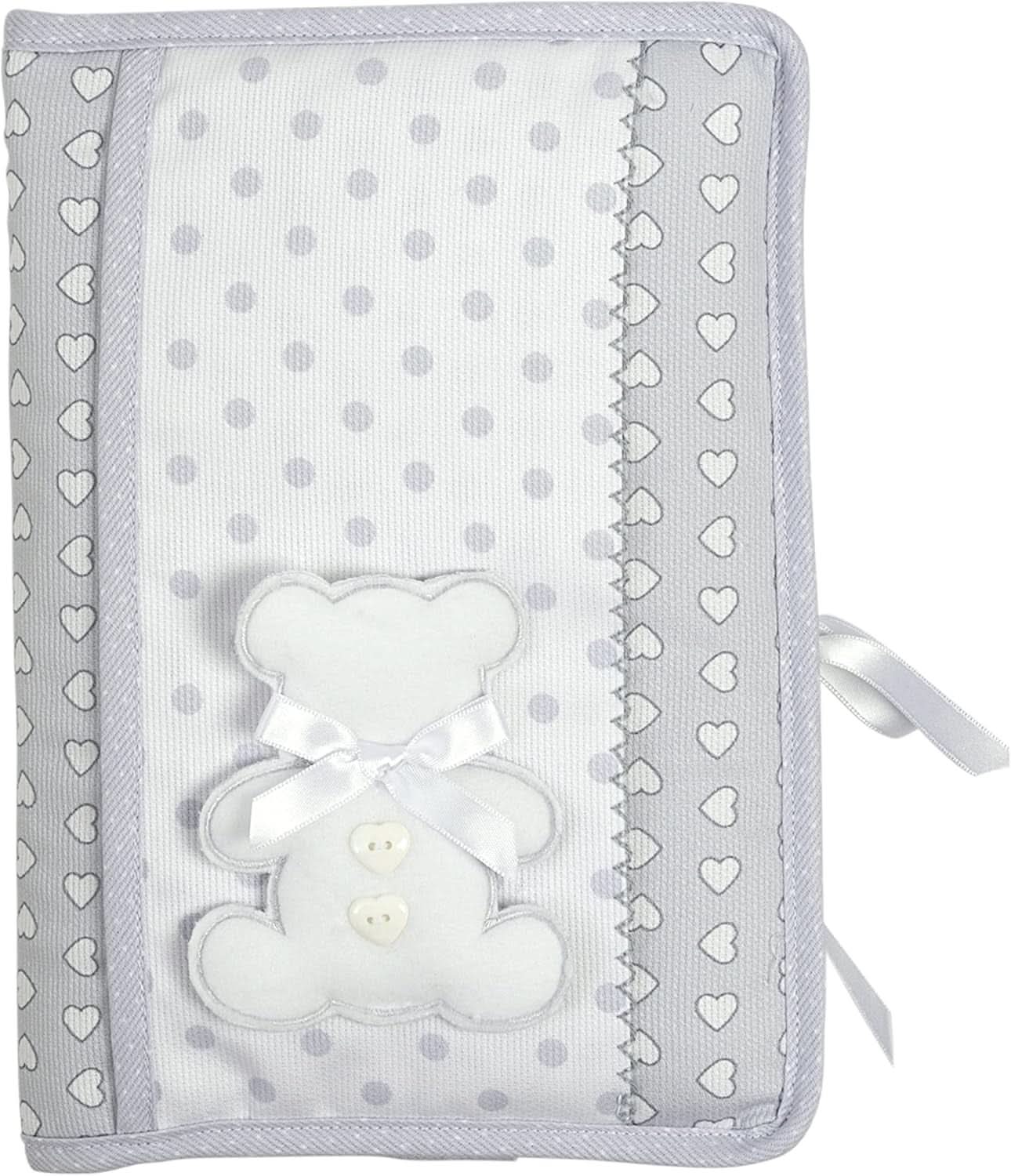 Sac à couches et lingettes, organisateur de couches et lingettes, 100% Made in Italy, couleur gris Baby Wet Wipes Naty Shop