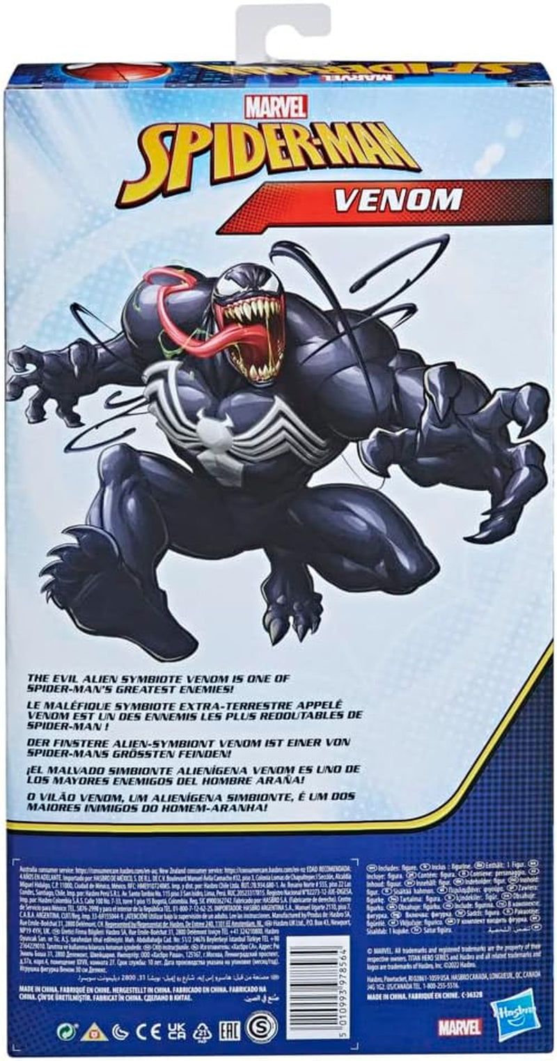 Hasbro Marvel Spider-Man Titan Hero Series Deluxe Venom Toy 30 Cm Action Figure, Jouets pour enfants à partir de 4 ans Figurines Naty Shop