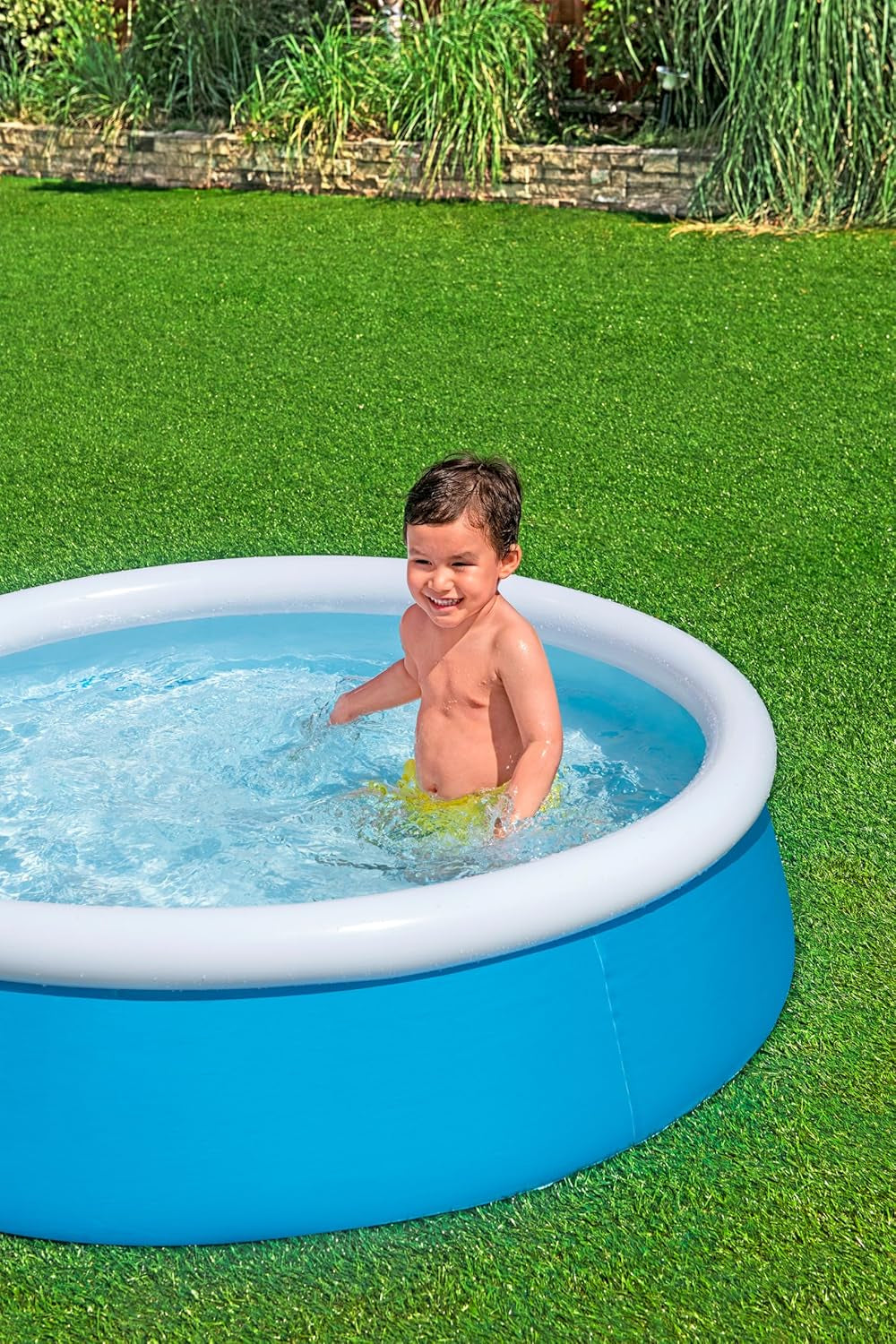 Piscină supraterană Bestway My First Fast Set Ø 152 x 38 cm, albastră, rotundă