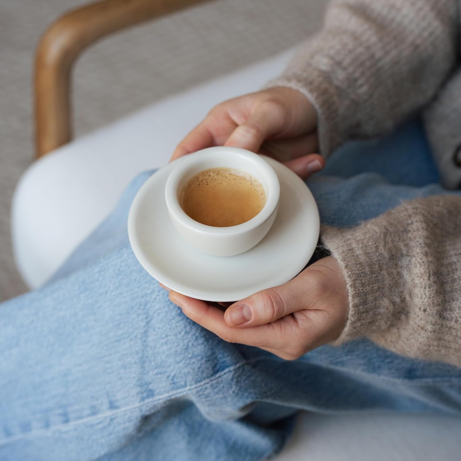 Tampons Crema d'Oro doux et fin (16 tampons Kaffee) (Packung mit 4)