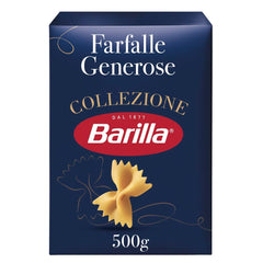 Barilla Collezione Farfalle Pâtes à base de blé dur de haute qualité, toujours al dente, (1 x 500g)