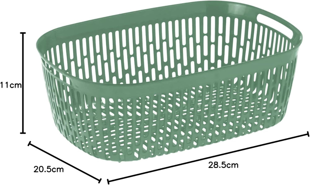 Scie pour conserver l'arôme des fruits, plastique, verte, 4 LT - rectangulaire Boîtes de conservation alimentaire Naty Shop