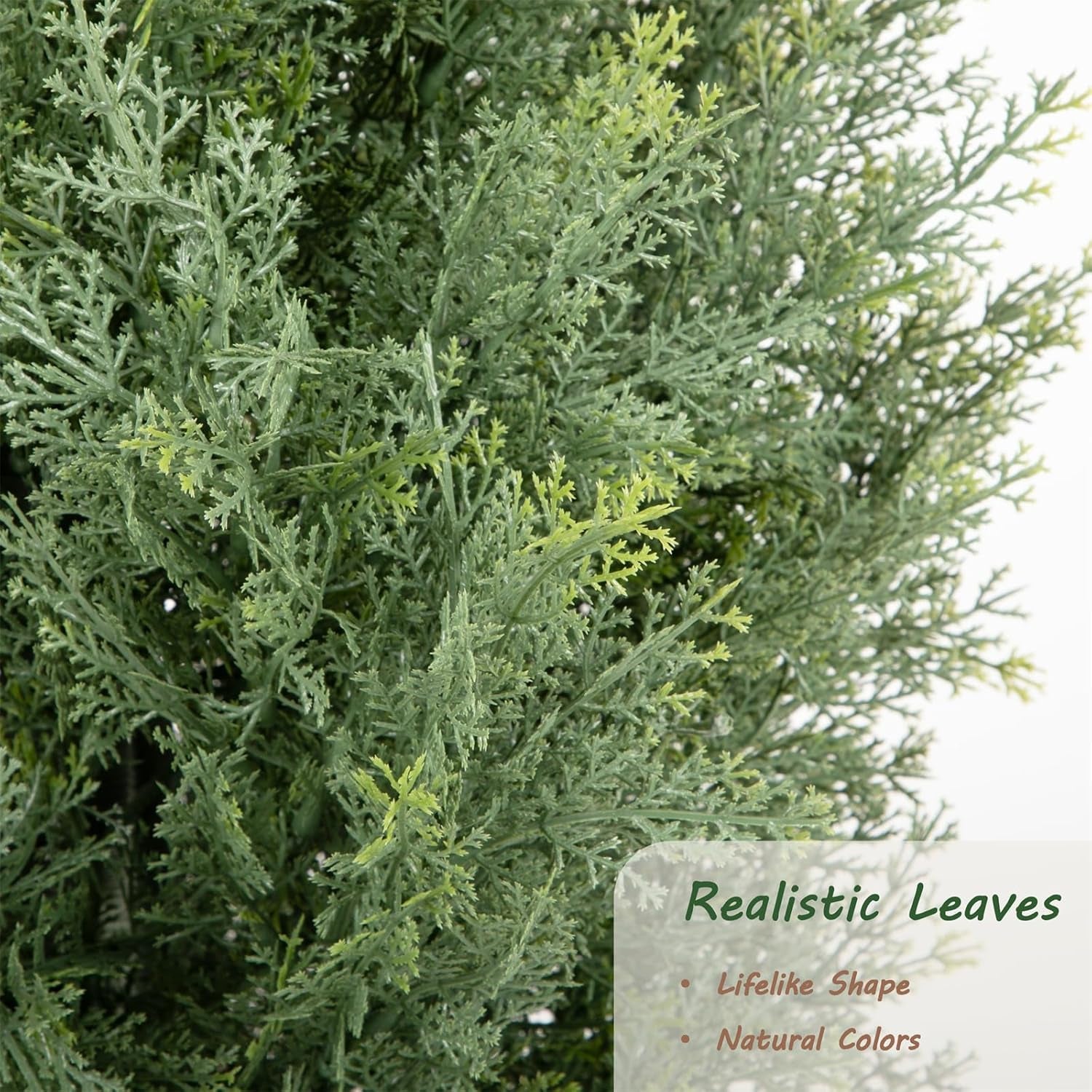 150 Cm Künstlicher Zedernbaum Uv-Beständig, Künstliche Formschnittbäume Mit Vollen Und Realistischen Blättern, Künstliche Pflanzen Für Die Eingangstür, Veranda, Terrasse, Balkon