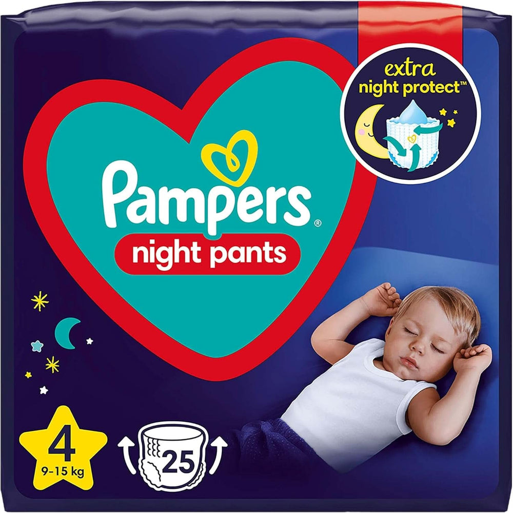 Couches Pampers Pantalons de Nuit, taille 4 Mère et Bébé Naty Shop