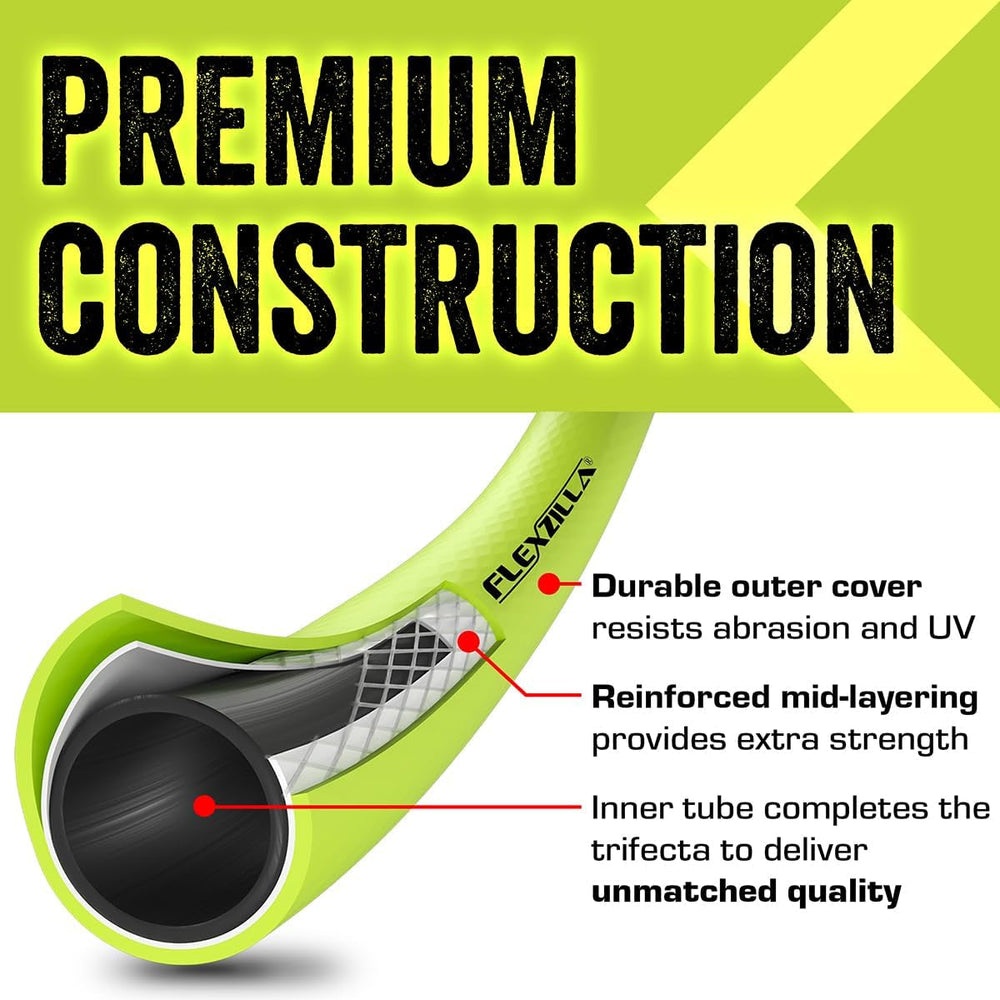 Tuyau d'arrosage ZillaGreen 5/8" (pouces) x 100' (pieds)