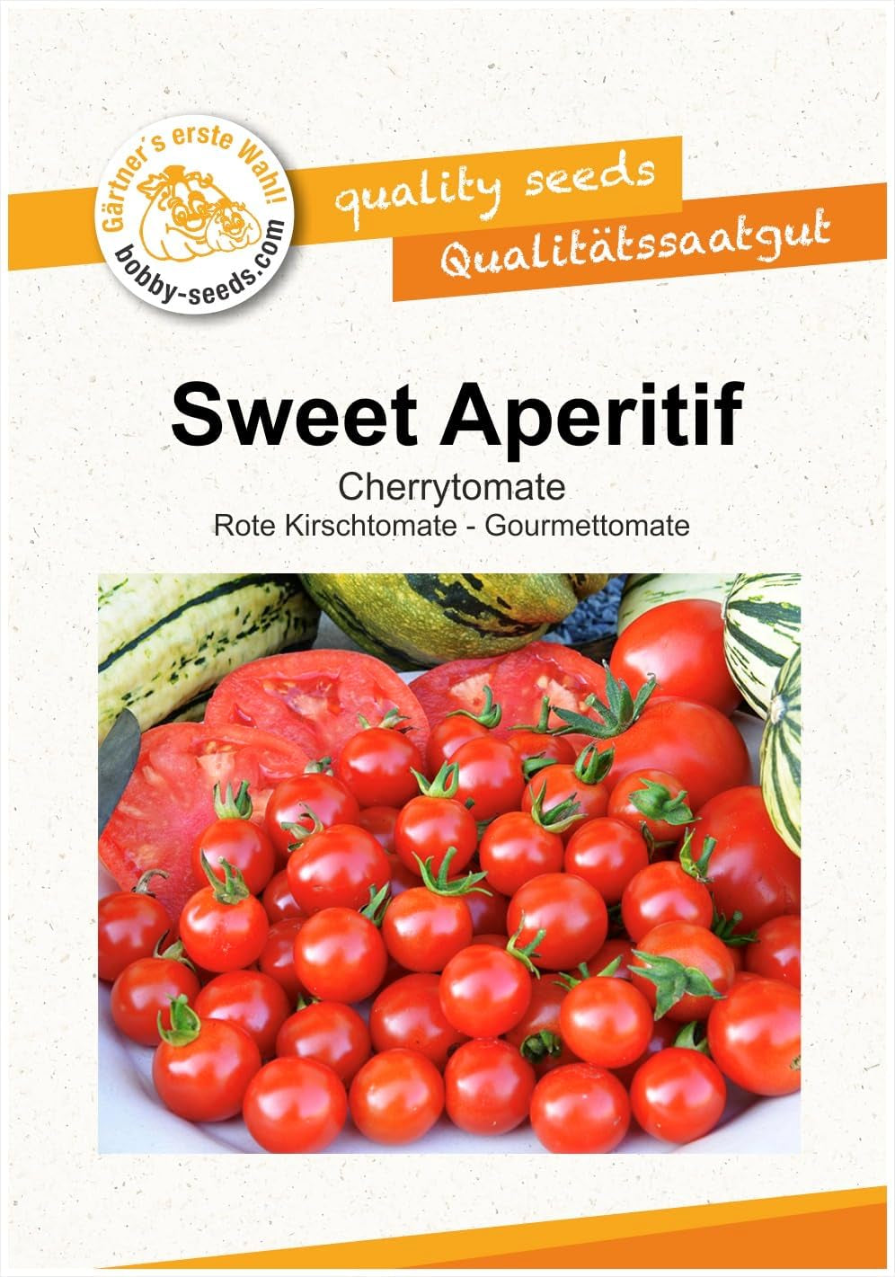 Sungold F1 Cherrytomate Tomatensamen Von Bobby-Seeds Portion